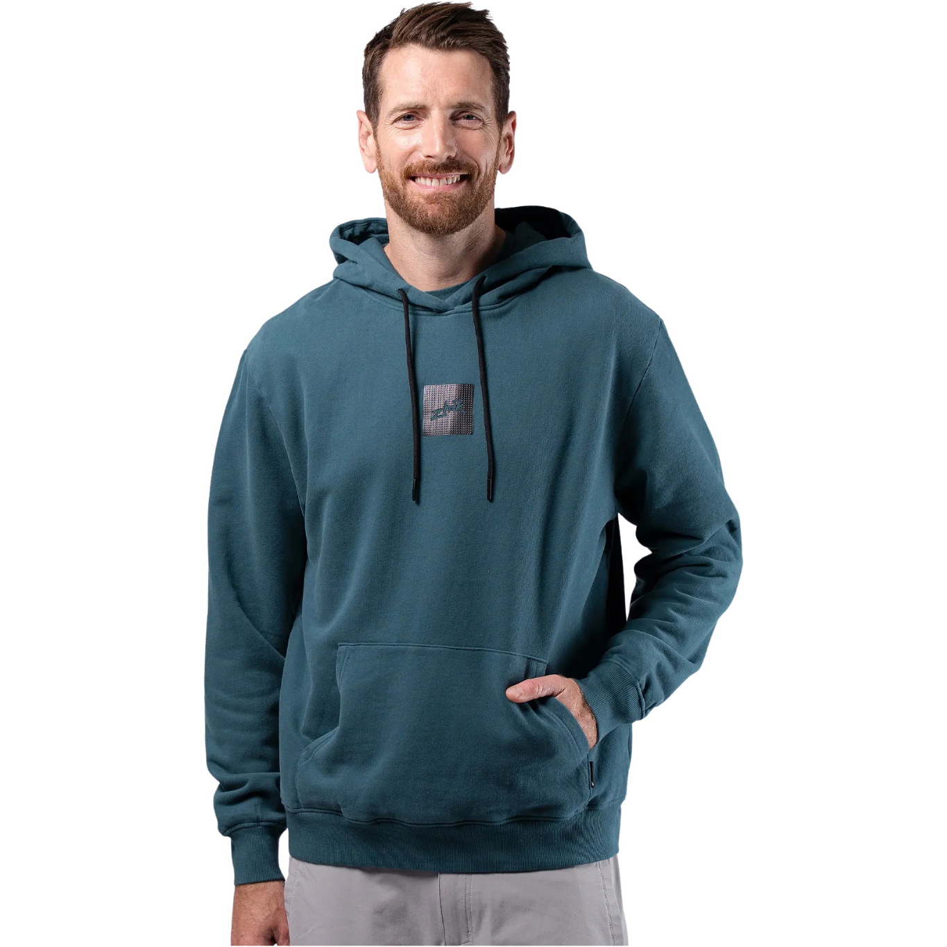 2026 Zhik Mens Carbon Hoodie HDI-0022-M-TEA - Teal